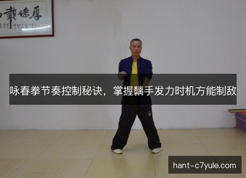 咏春拳节奏控制秘诀，掌握黐手发力时机方能制敌